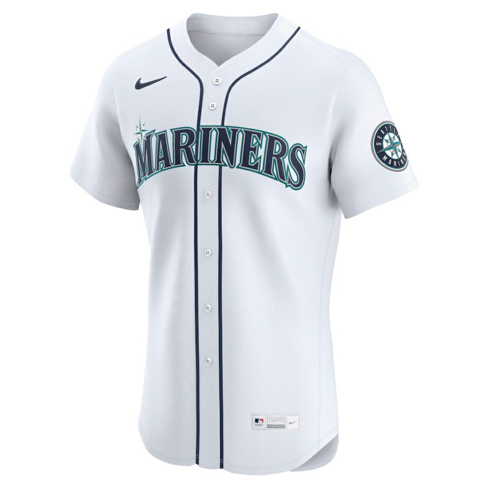 Seattle Mariners Home Elite Jersey White | Nike