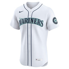 Seattle Mariners Home Elite Jersey White | Nike