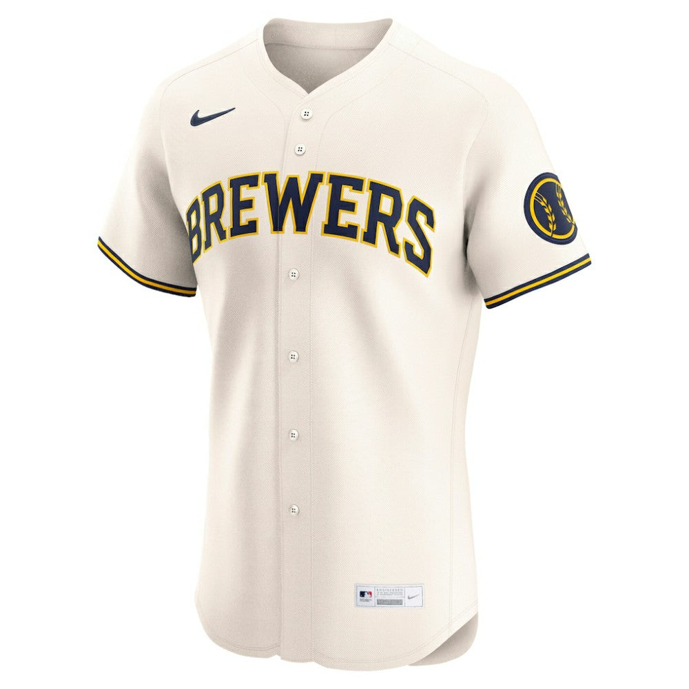 Milwaukee Brewers Home Elite Jersey Cream | Nike