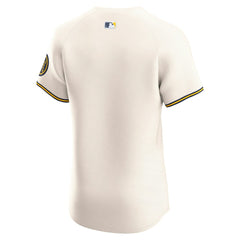 Milwaukee Brewers Home Elite Jersey Cream | Nike