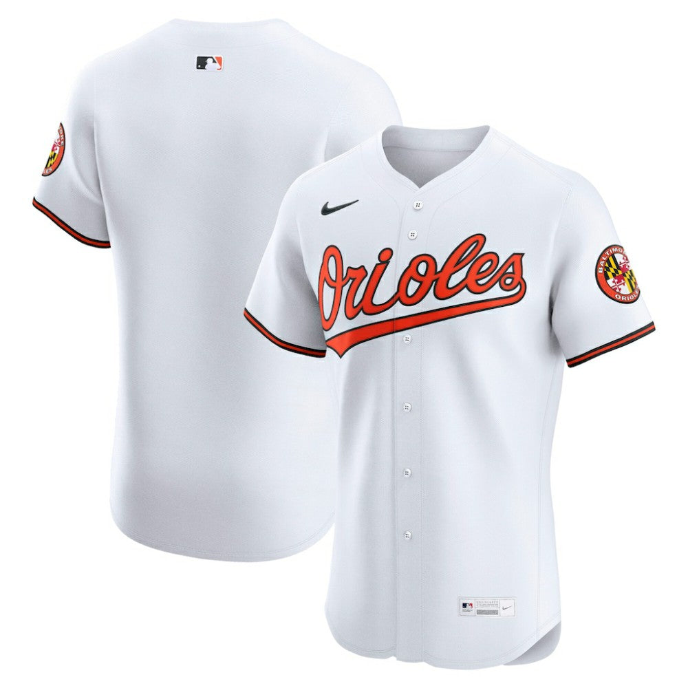 Baltimore Orioles Home Elite Jersey White | Nike