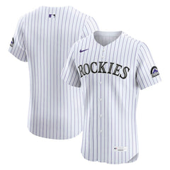 Colorado Rockies Home Elite Jersey White | Nike