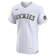 Colorado Rockies Home Elite Jersey White | Nike