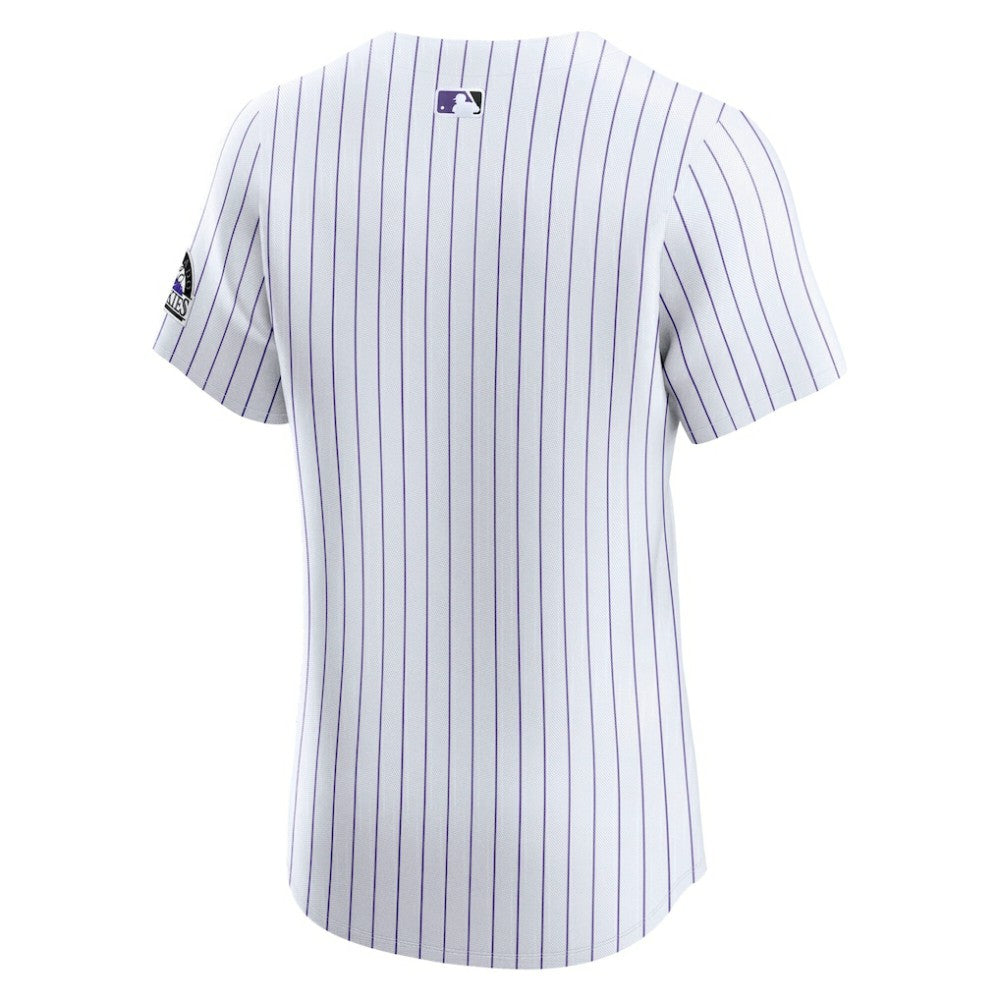 Colorado Rockies Home Elite Jersey White | Nike