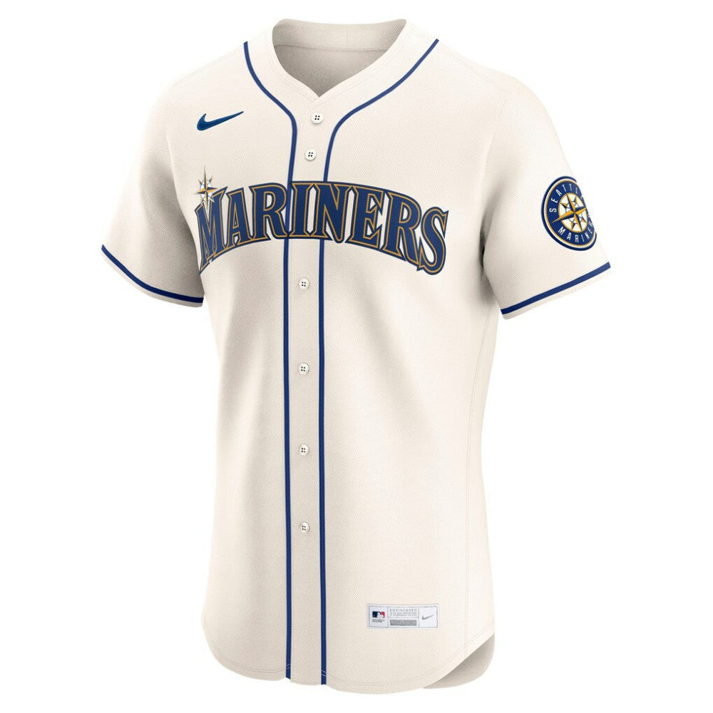 Julio Rodríguez Seattle Mariners Alternate 2 Elite Player Jersey Cream | Nike