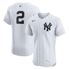 Derek Jeter New York Yankees Home Elite Player Jersey White | Nike