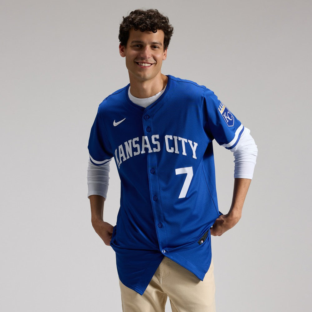 Bobby Witt Jr. Kansas City Royals Alternate 2 Elite Player Jersey Royal | Nike