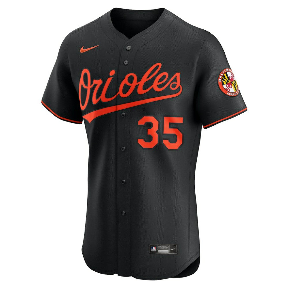 Adley Rutschman Baltimore Orioles Alternate Elite Jersey Black | Nike