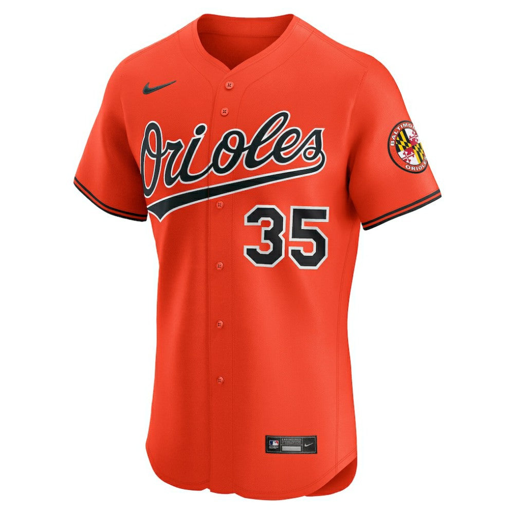 Adley Rutschman Baltimore Orioles Alternate 2 Elite Jersey Orange | Nike
