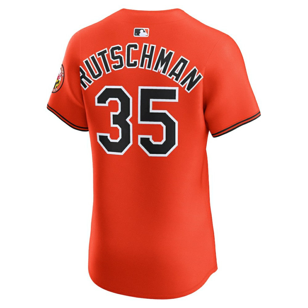 Adley Rutschman Baltimore Orioles Alternate 2 Elite Jersey Orange | Nike
