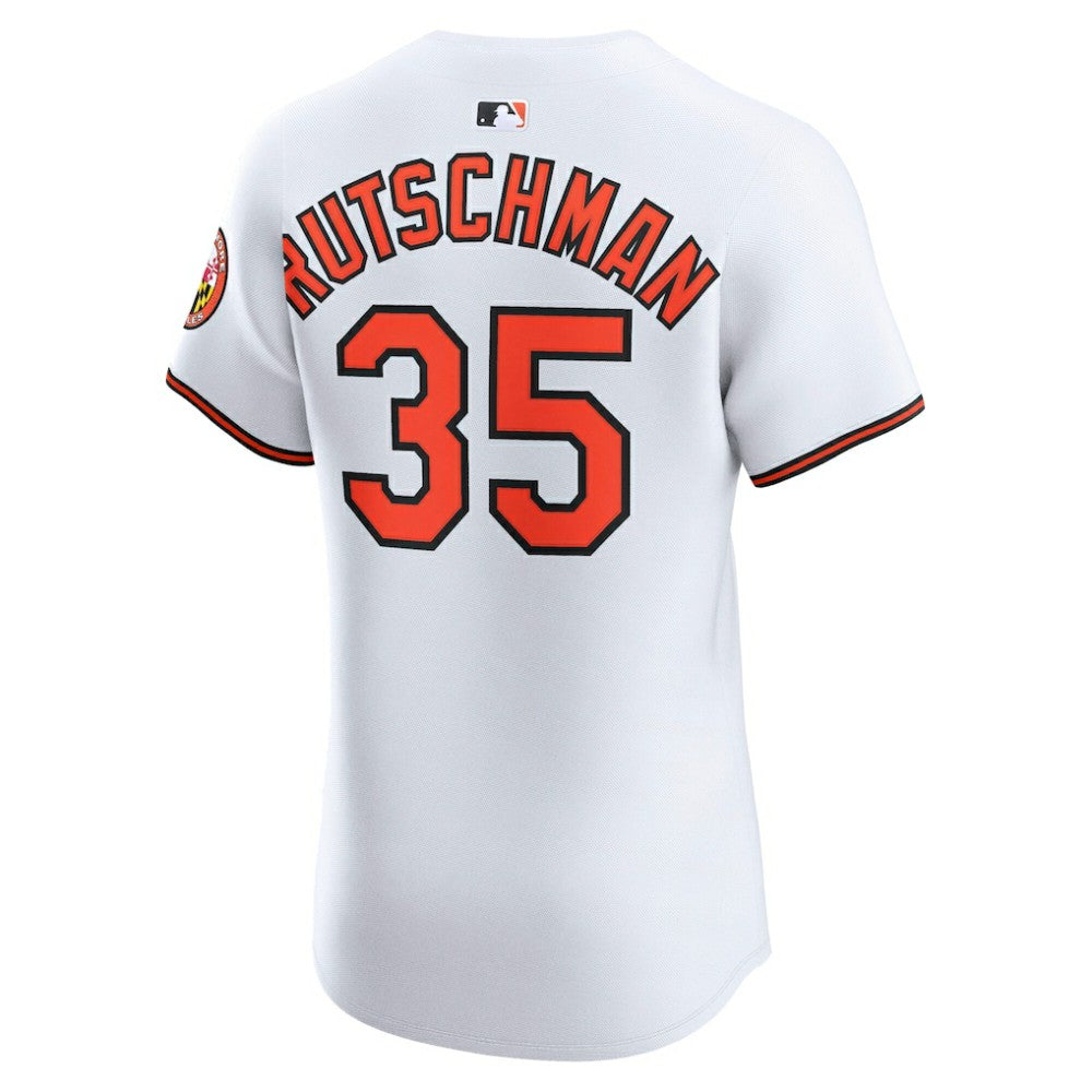 Adley Rutschman Baltimore Orioles Home Elite Jersey White | Nike