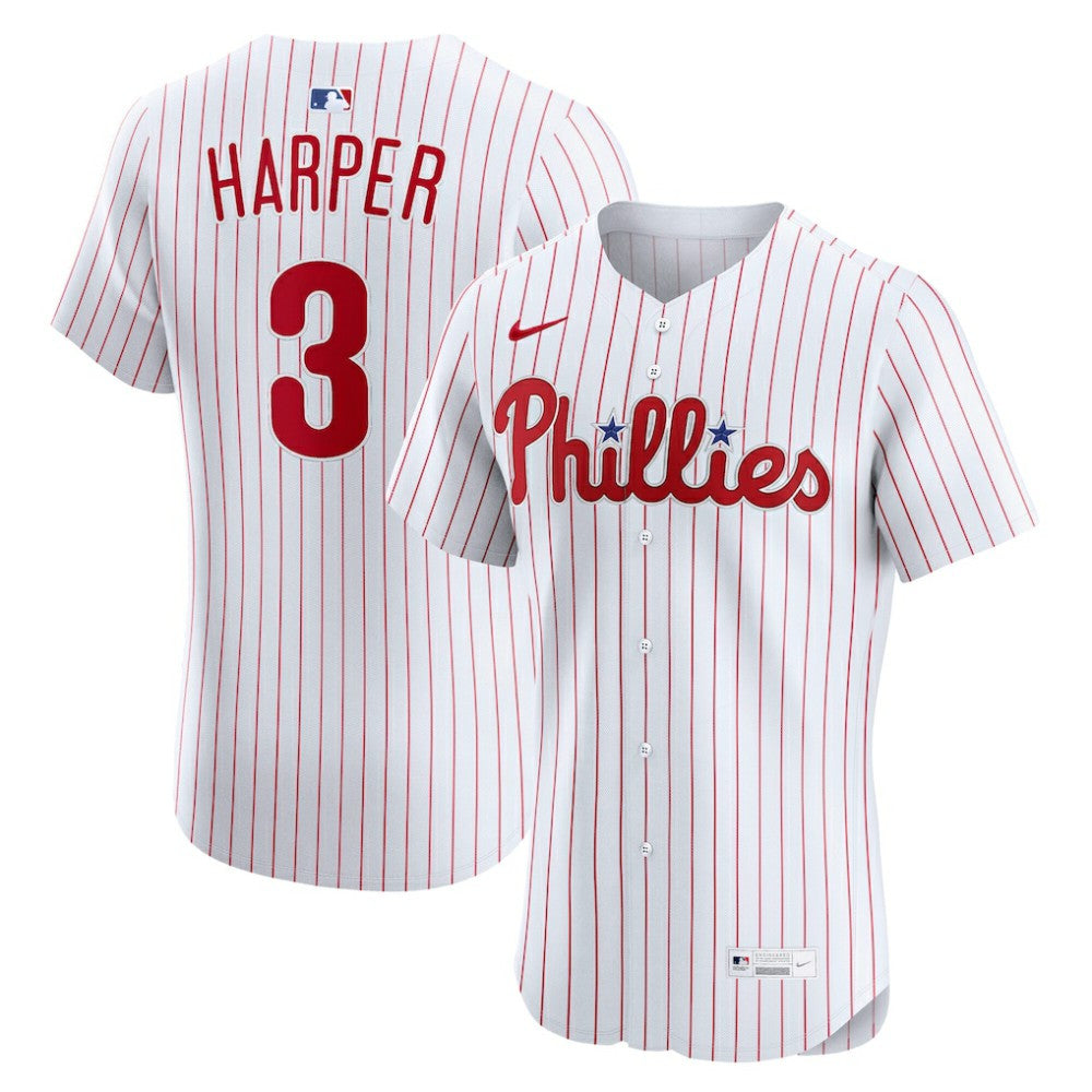 Bryce Harper Philadelphia Phillies Home Elite Jersey White | Nike