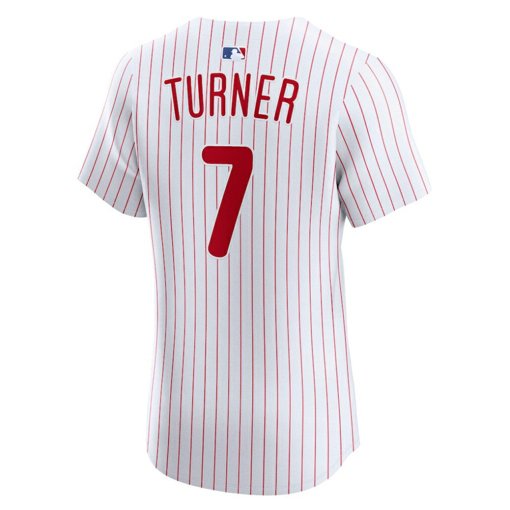 Trea Turner Philadelphia Phillies Home Elite Jersey White | Nike