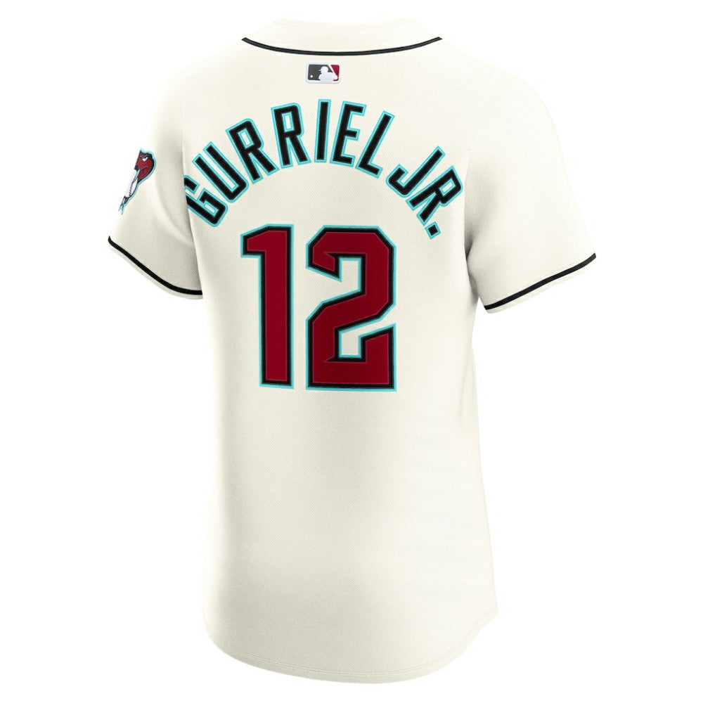 Lourdes Gurriel Jr. Arizona Diamondbacks Home Elite Jersey - Cream