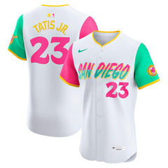 Fernando Tatis Jr. San Diego Padres City Connect Elite Jersey White | Nike