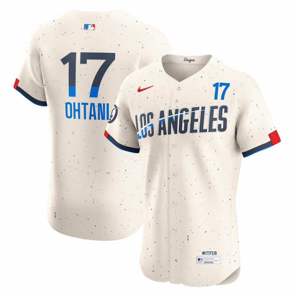 Shohei Ohtani Los Angeles Dodgers City Connect Elite Jersey Cream | Nike