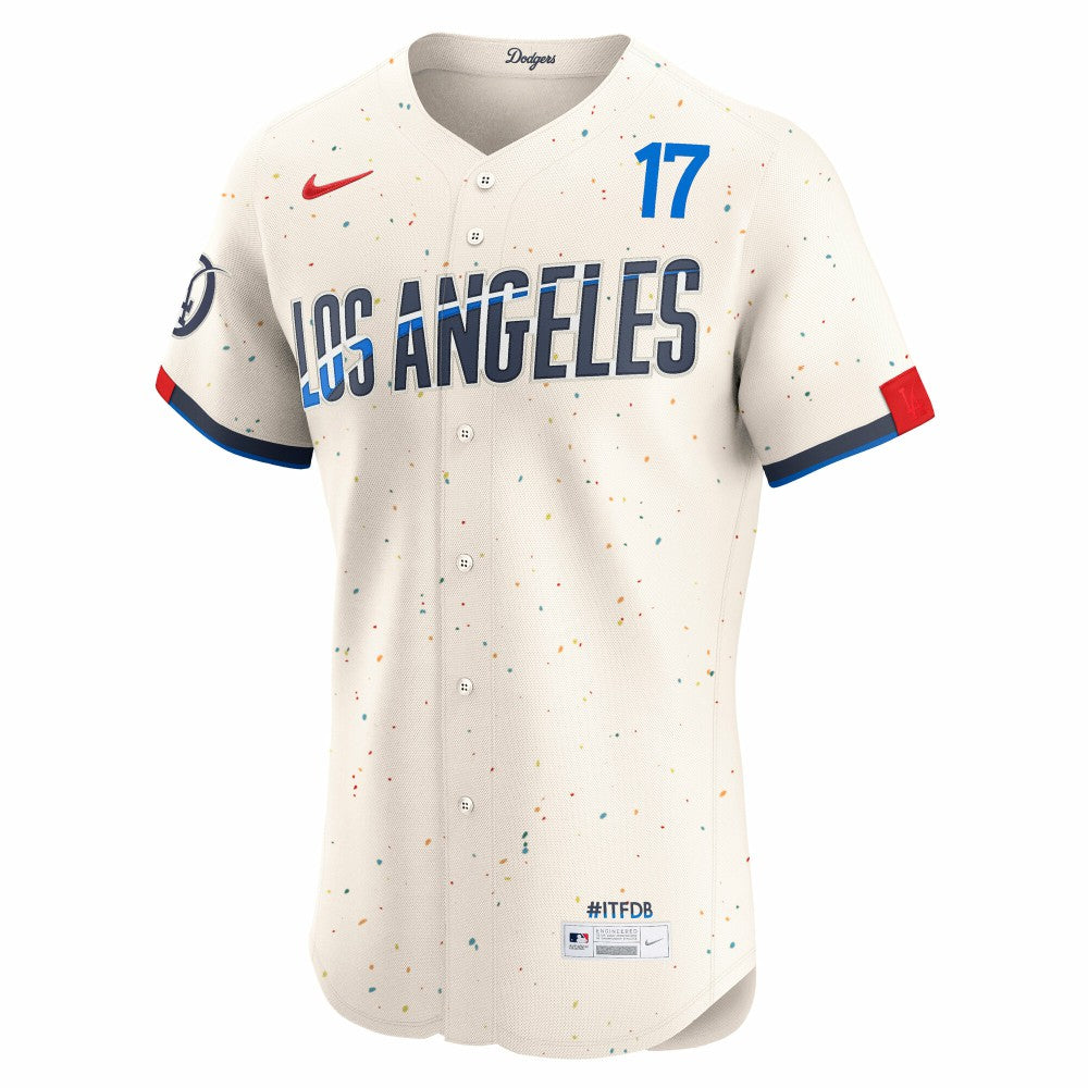 Shohei Ohtani Los Angeles Dodgers City Connect Elite Jersey Cream | Nike