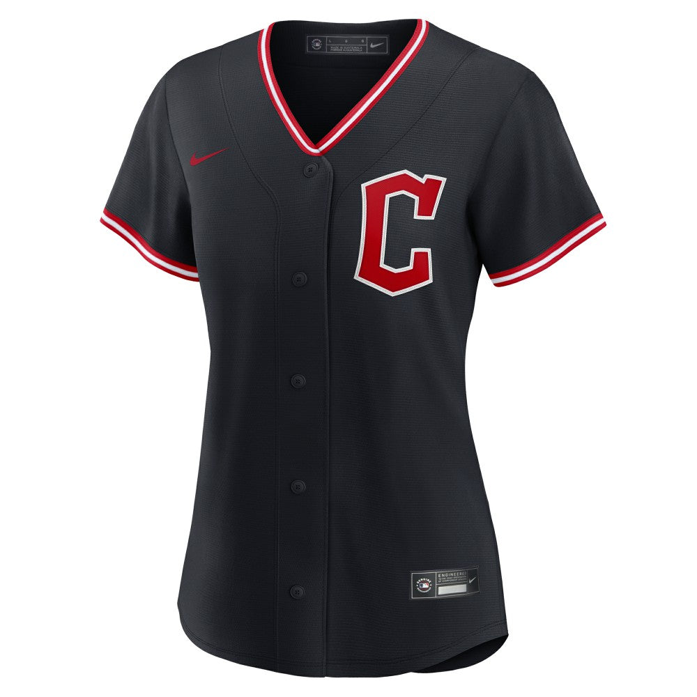 Cleveland Guardians Women's Alternate Replica Jersey Navy | Nike