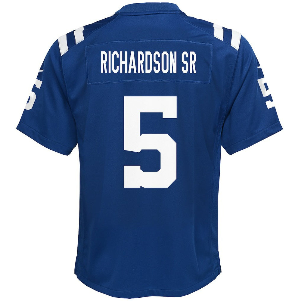 Anthony Richardson Sr. Indianapolis Colts Youth Game Jersey - Royal
