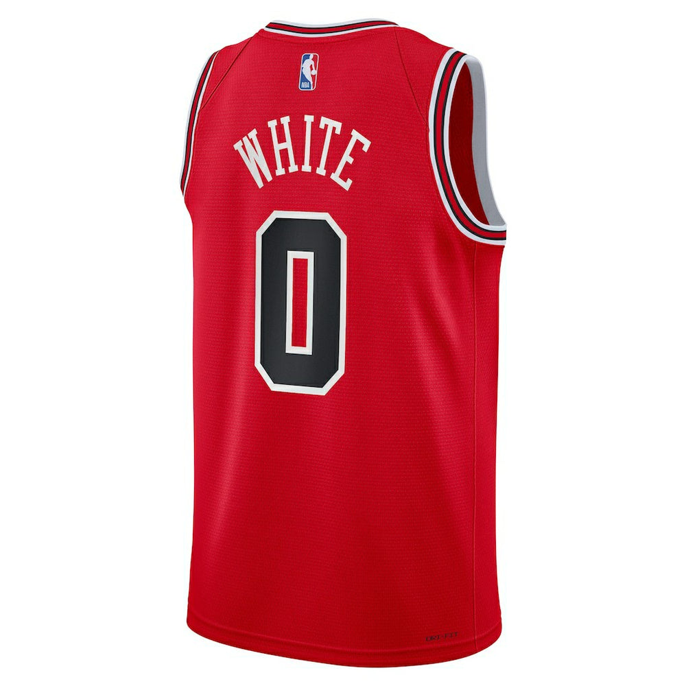 Coby White Chicago Bulls Youth Swingman Jersey sale - Red sale - Icon Edition cheap