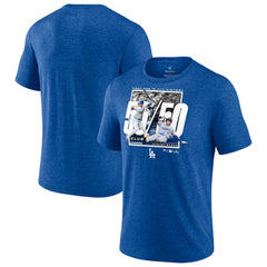 Shohei Ohtani Los Angeles Dodgers 50/50 Club T-Shirt Heather Royal