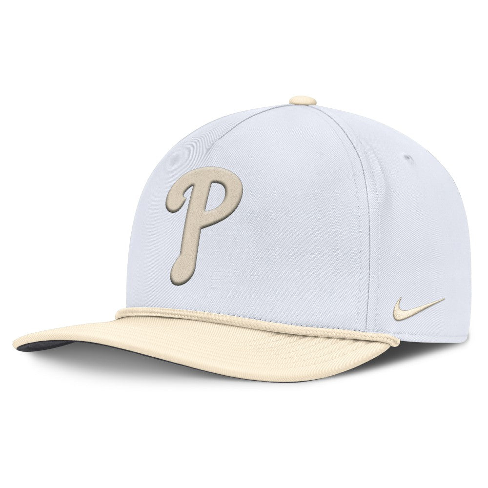 Philadelphia Phillies Pro Performance Snapback Hat White/Cream | Nike