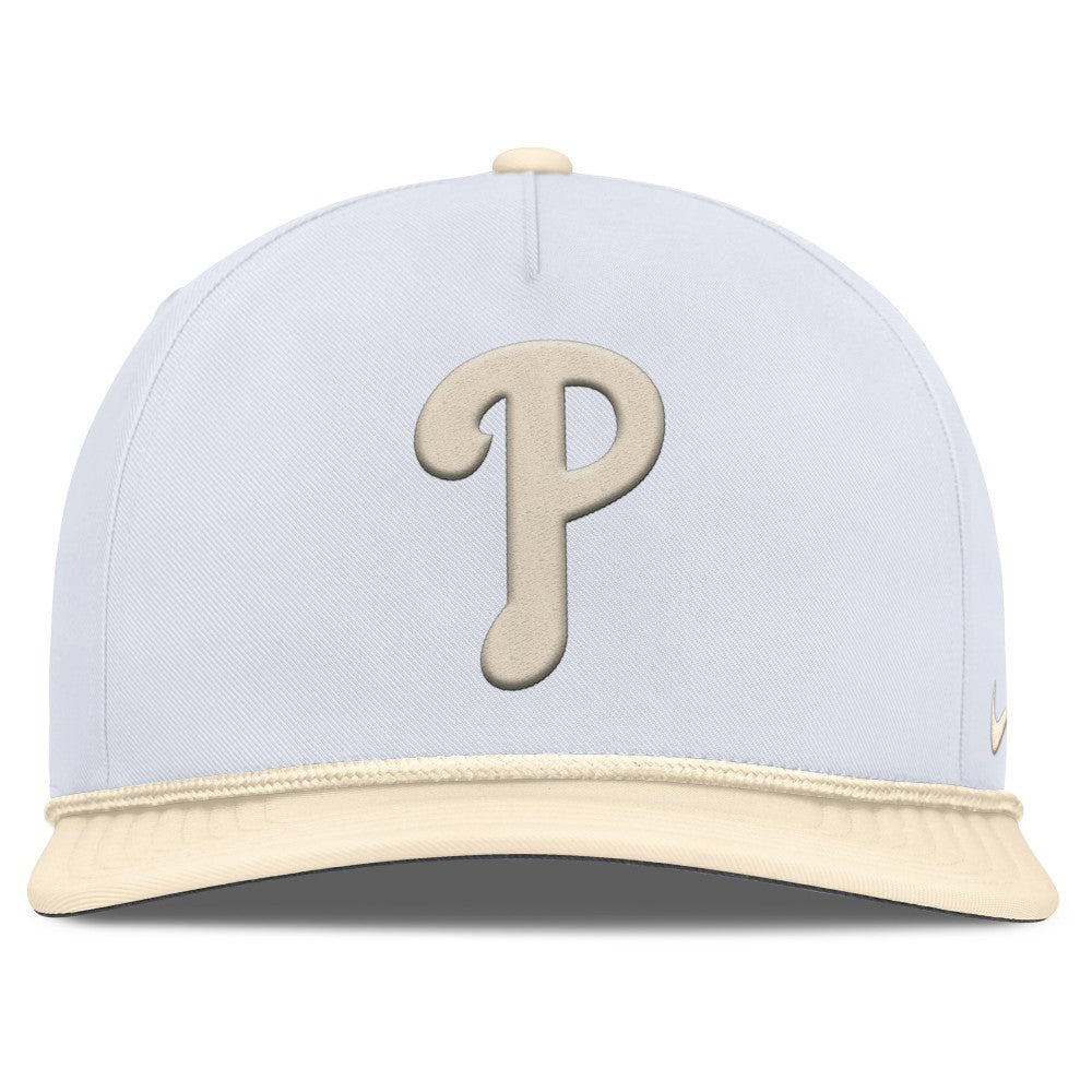Philadelphia Phillies Pro Performance Snapback Hat White/Cream | Nike
