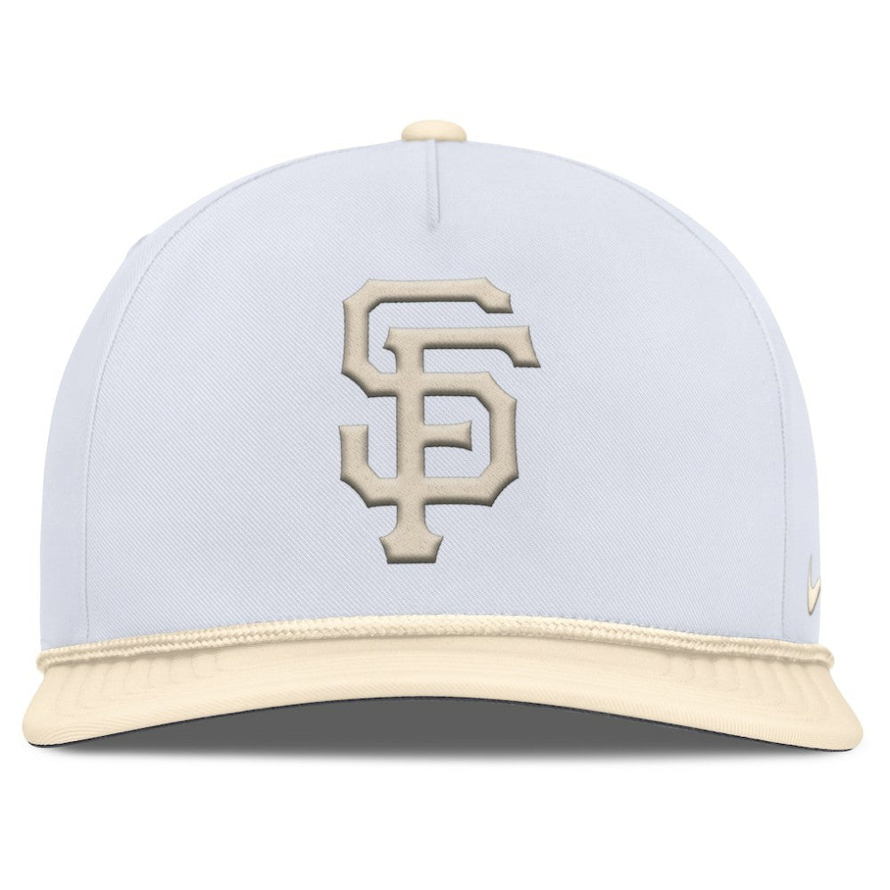 San Francisco Giants Pro Performance Snapback Hat White/Cream | Nike
