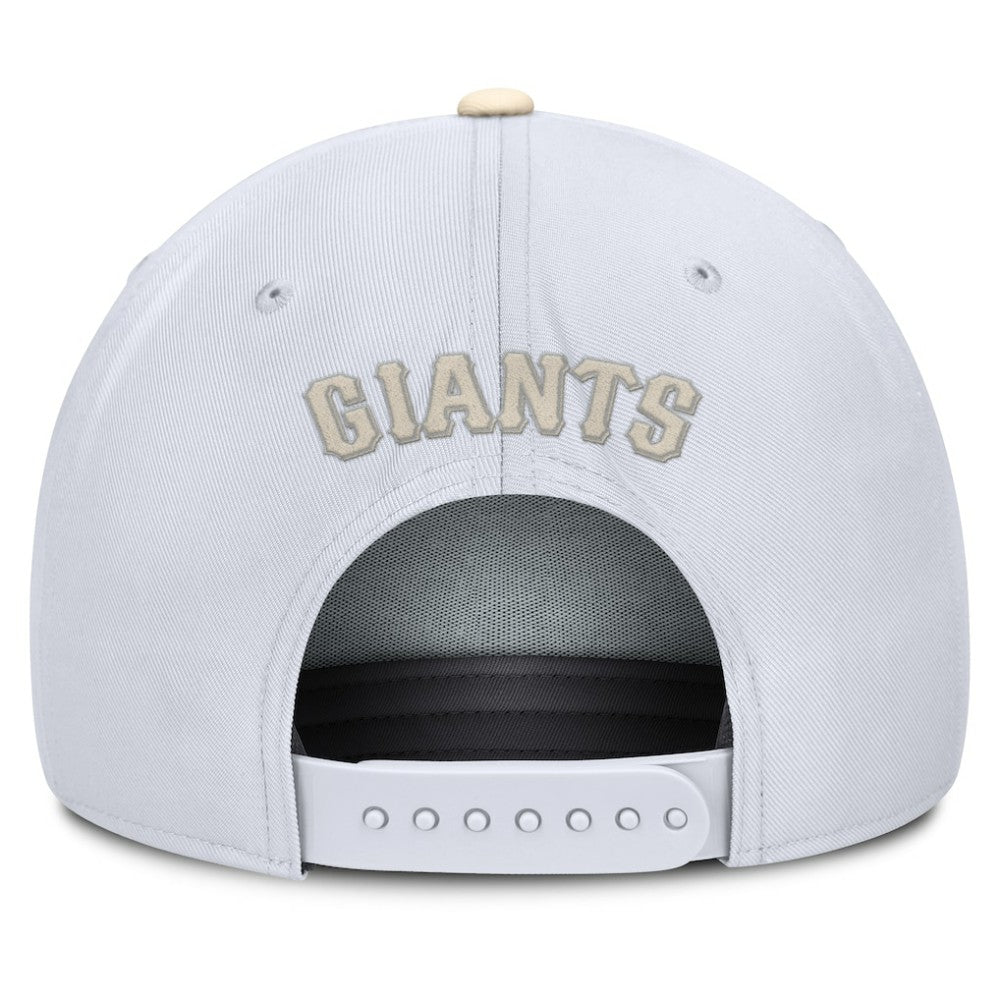 San Francisco Giants Pro Performance Snapback Hat White/Cream | Nike