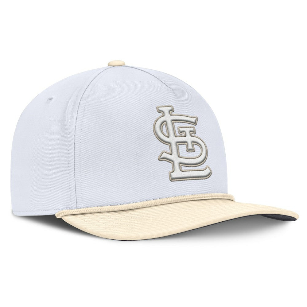 St. Louis Cardinals Pro Performance Snapback Hat White/Cream | Nike