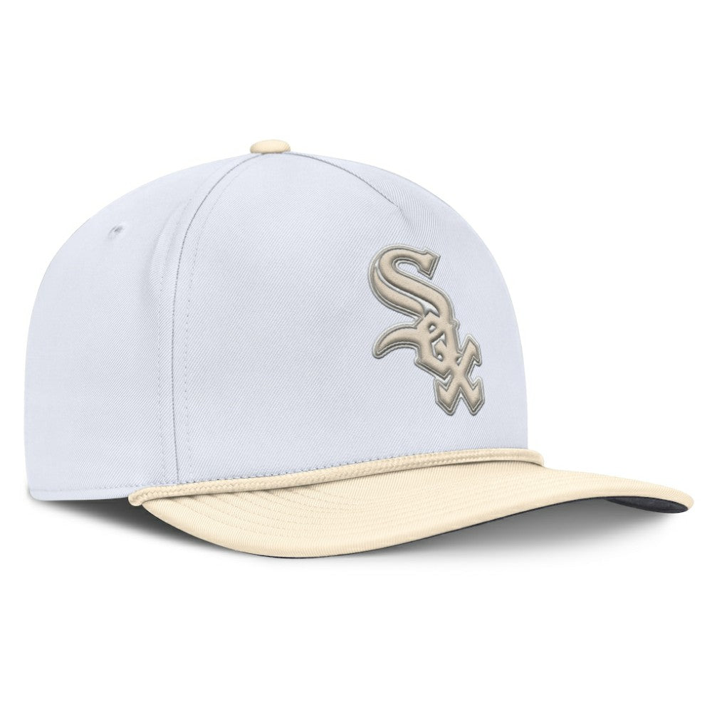 Chicago White Sox Pro Performance Snapback Hat White/Cream | Nike