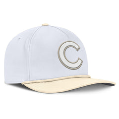 Chicago Cubs Pro Performance Snapback Hat White/Cream | Nike