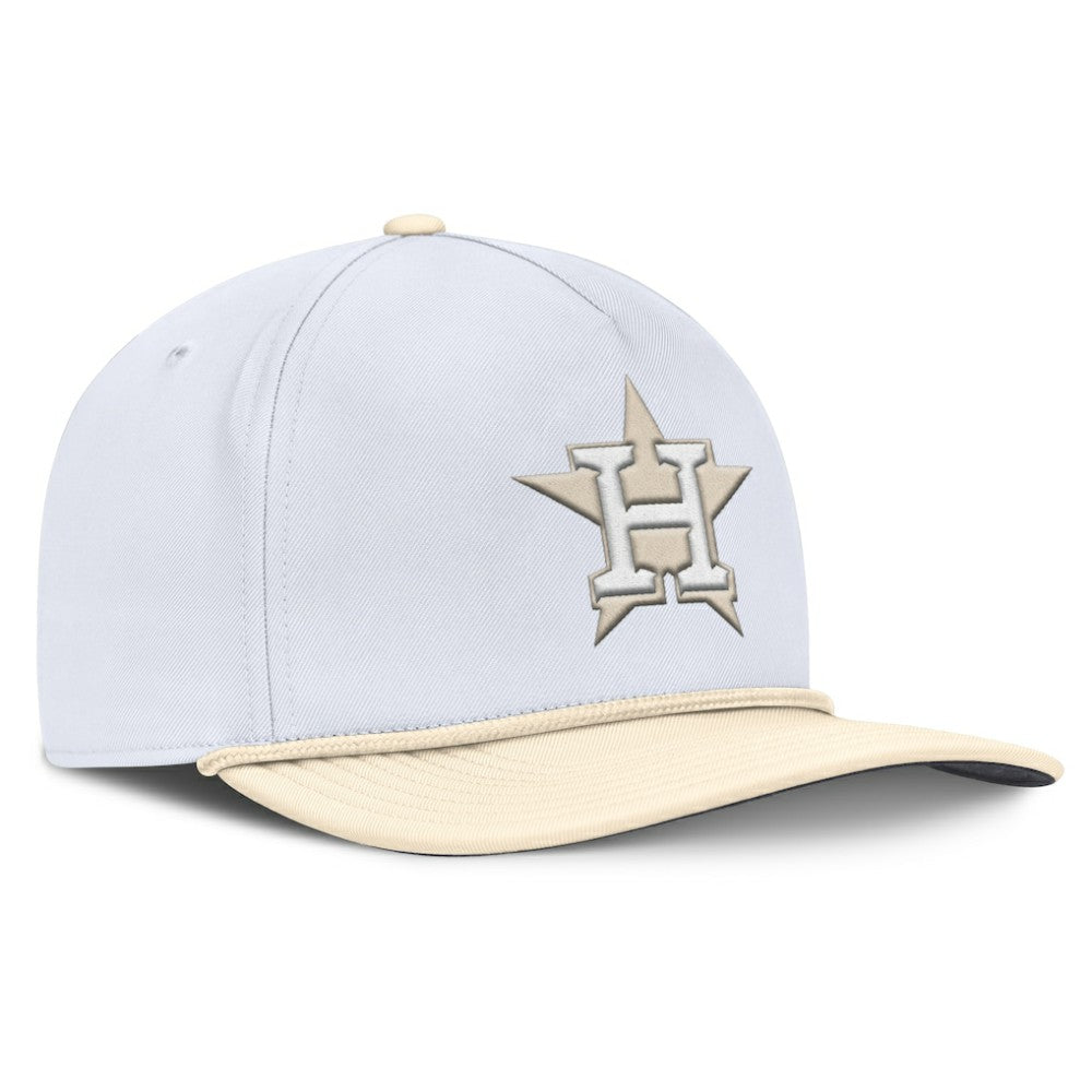 Houston Astros Pro Performance Snapback Hat White/Cream | Nike