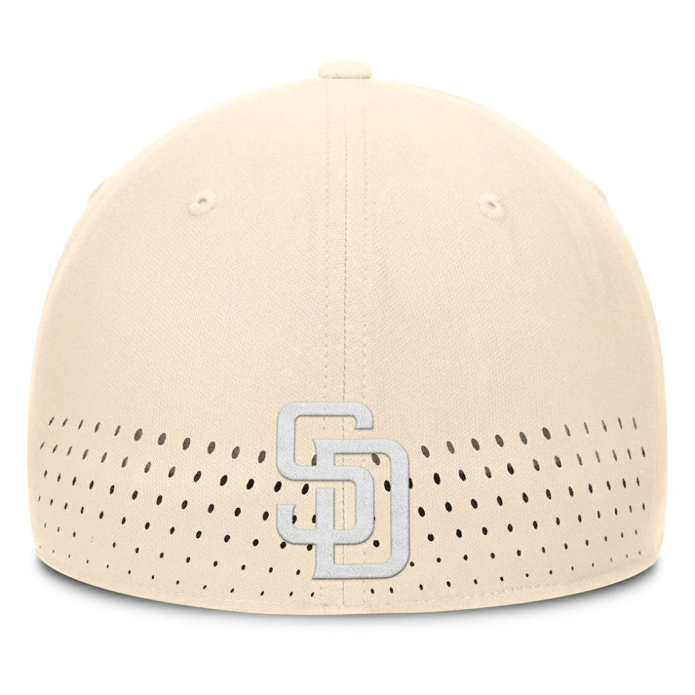 San Diego Padres Rise Performance Flex Hat Cream | Nike