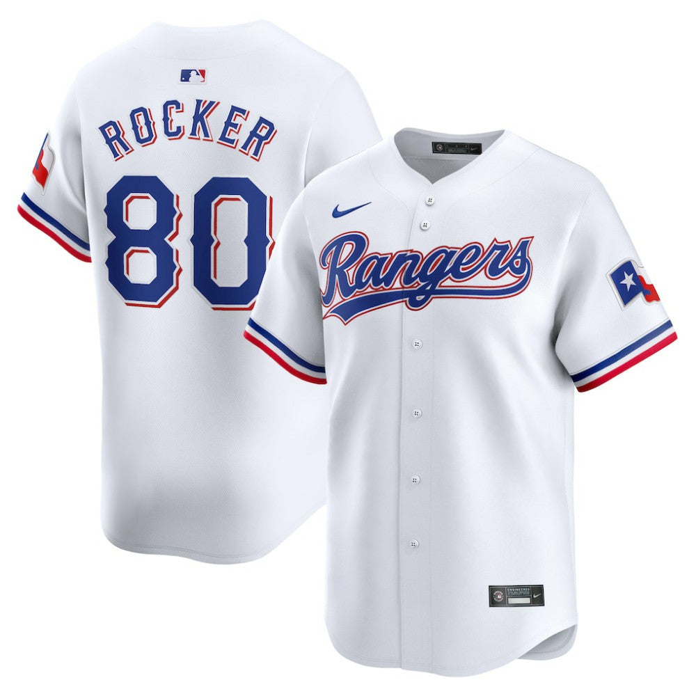 Kumar Rocker Texas Rangers Home Limited Player Jersey White | Nike