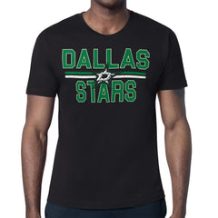 Dallas Stars Starter Mesh Look Team Name T-Shirt Black