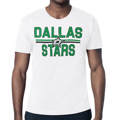 Dallas Stars Starter Mesh Look Team Name T-Shirt White