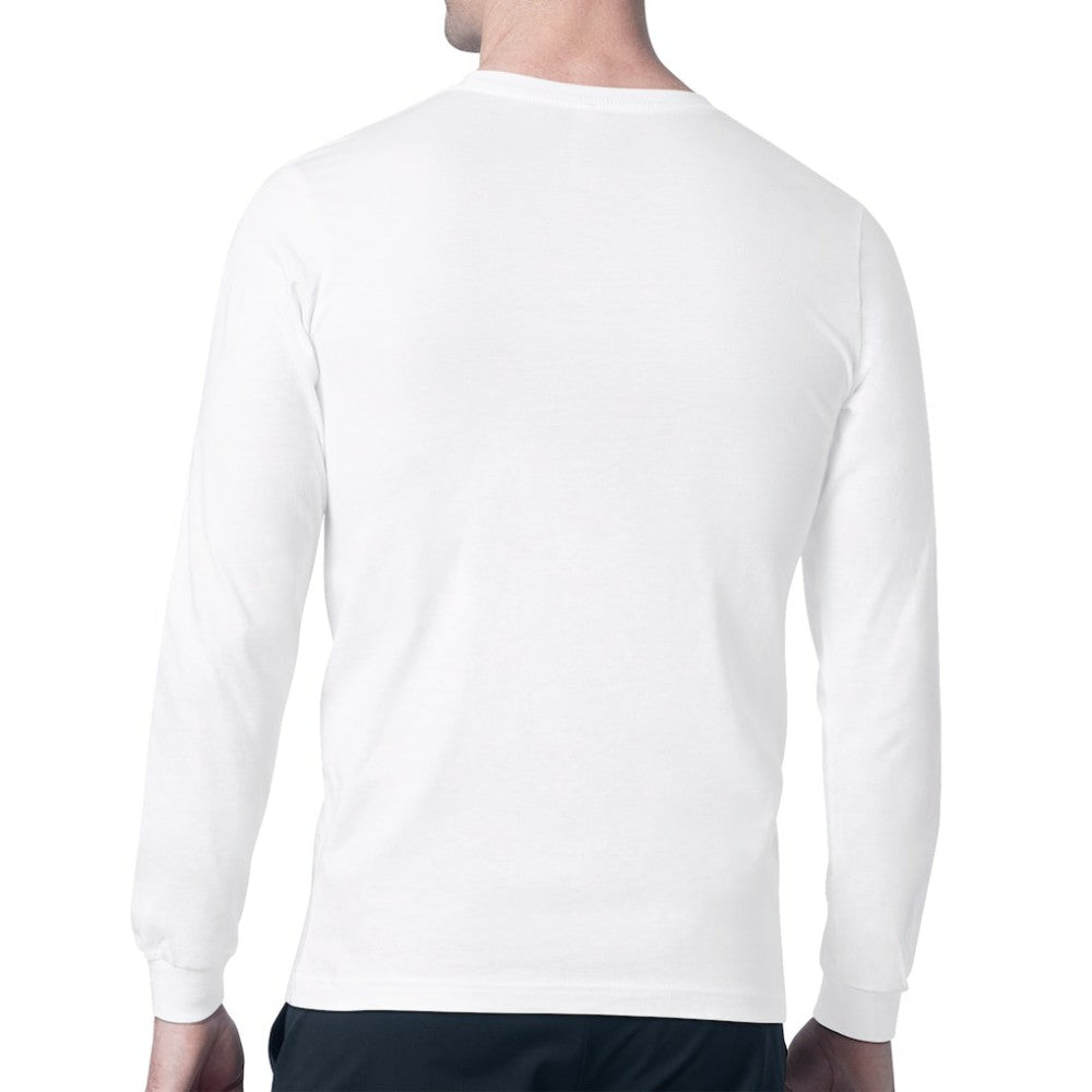 Winnipeg Jets Starter Mesh Look Team Name Long Sleeve T-Shirt White