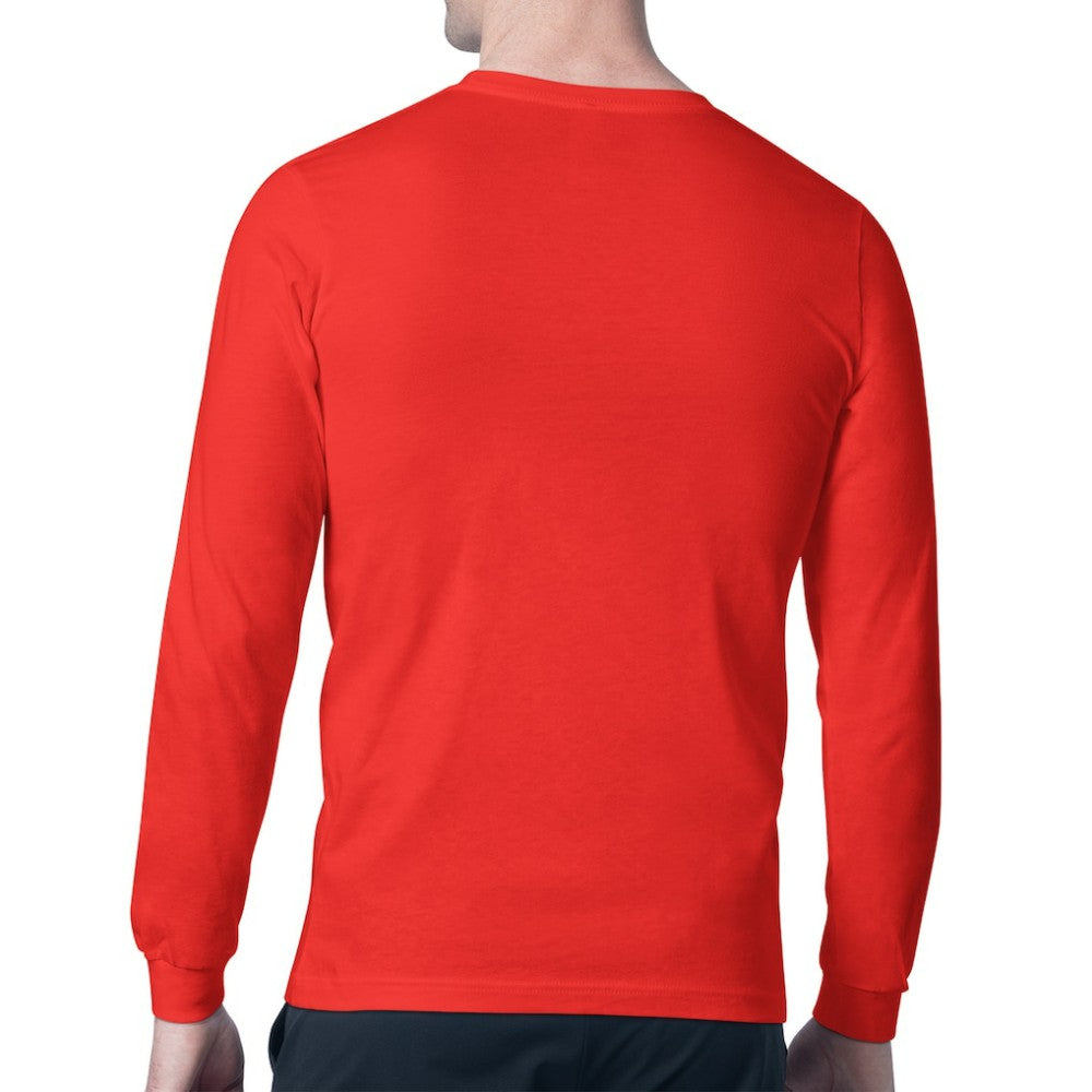 Carolina Hurricanes Starter Mesh Look Team Name Long Sleeve T-Shirt Red