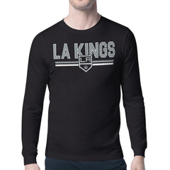 Los Angeles Kings Starter Mesh Look Team Name Long Sleeve T-Shirt Black