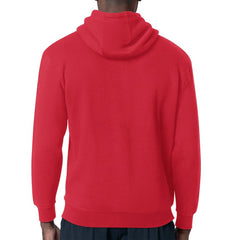 New Jersey Devils Starter Mesh Look Team Name Logo Tri-Blend Pullover Hoodie Red