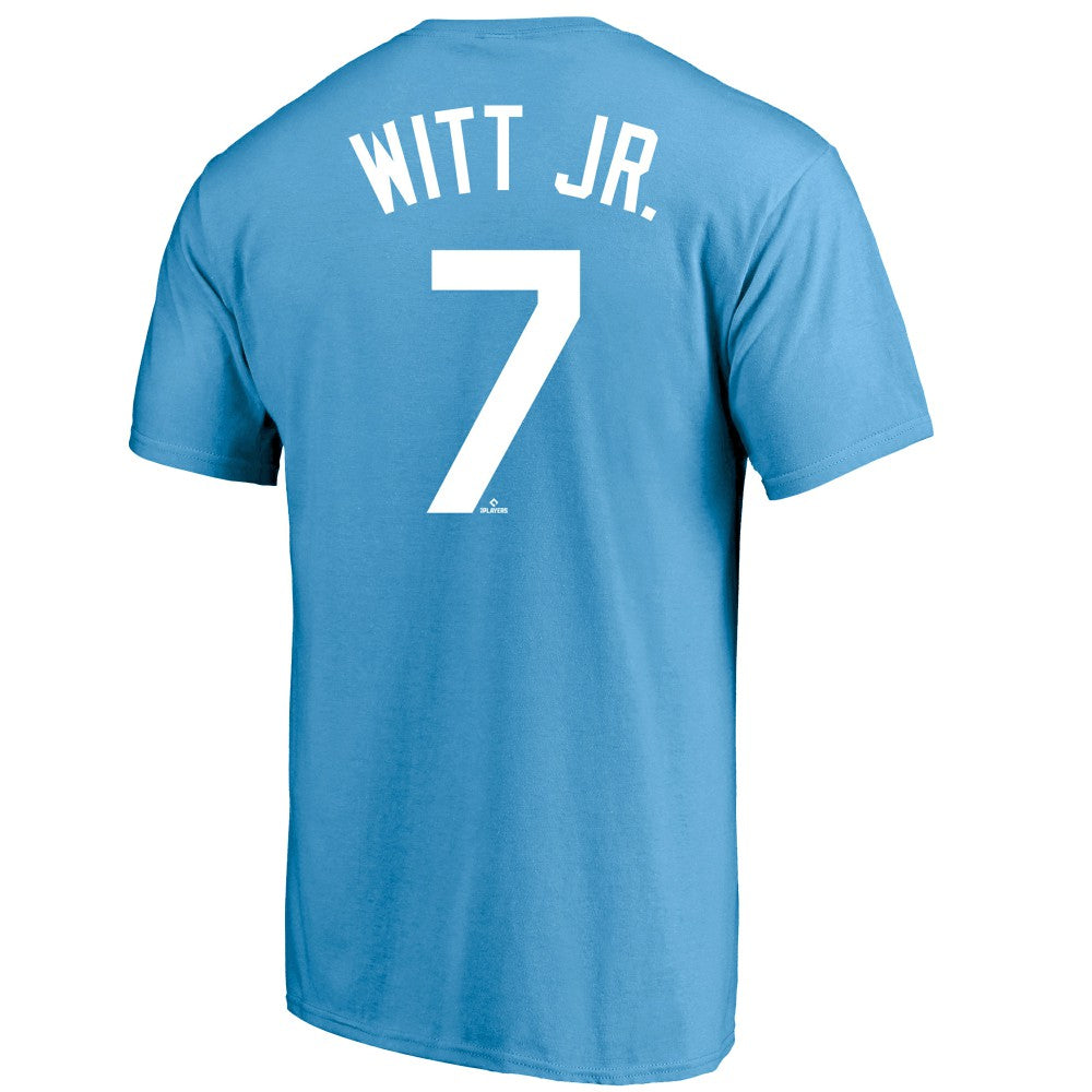 Bobby Witt Jr. Kansas City Royals Big & Tall Name & Number T-Shirt Royal