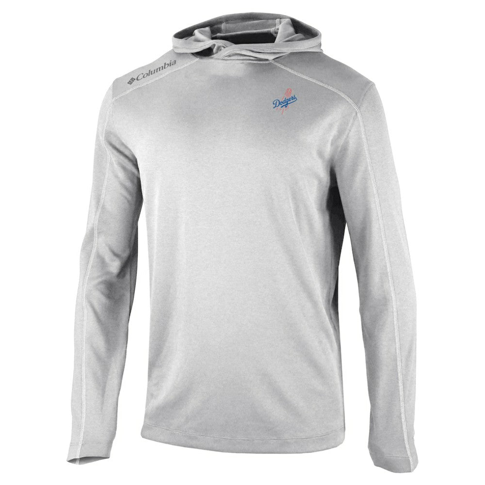 Los Angeles Dodgers Omni-Wick Shotgun Pullover Hoodie Gray | Columbia