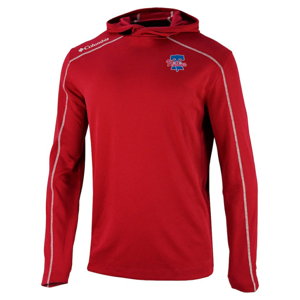Philadelphia Phillies Omni-Wick Shotgun Pullover Hoodie Red | Columbia