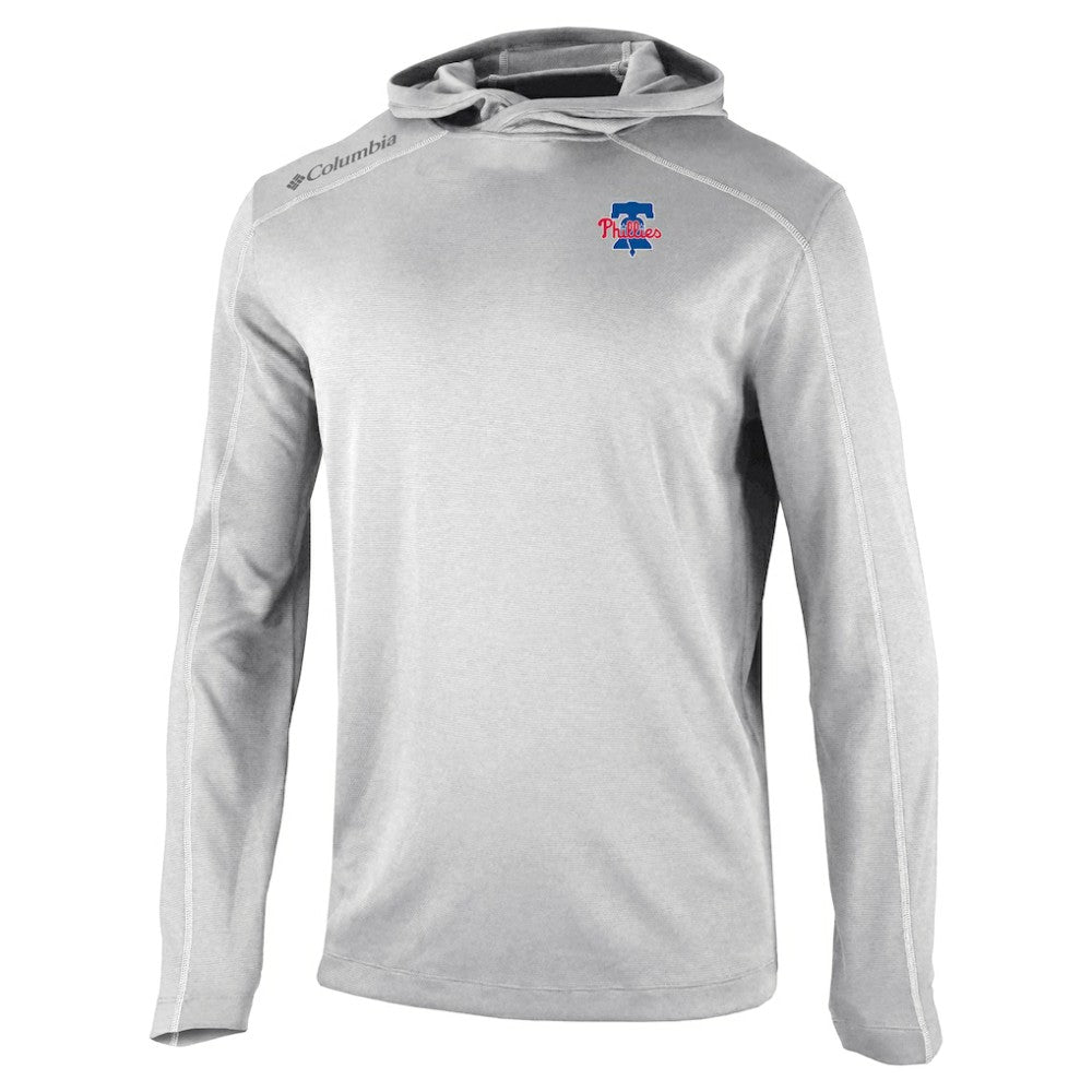 Philadelphia Phillies Omni-Wick Shotgun Pullover Hoodie Gray | Columbia