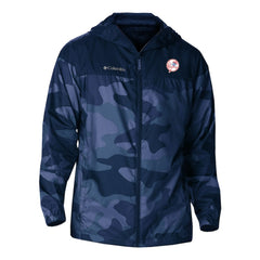 New York Yankees Camo Flash Challenger Full-Zip Windbreaker Jacket Navy | Columbia