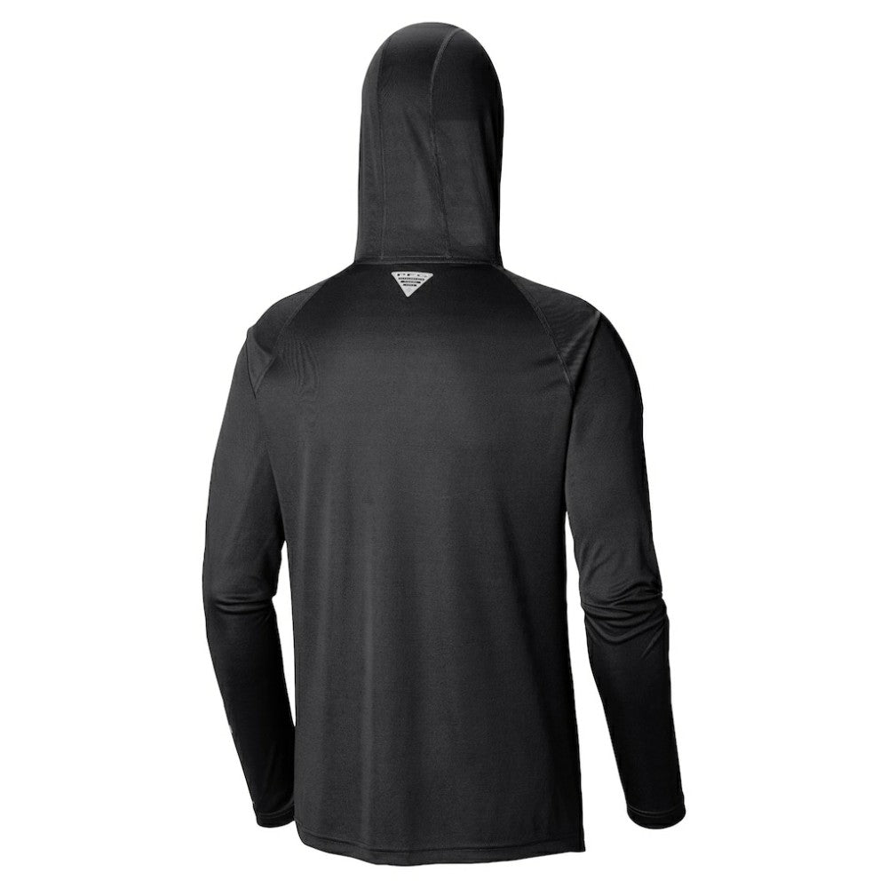 Los Angeles Dodgers Omni-Wick Terminal Tackle Raglan Long Sleeve Hoodie T-Shirt Black | Columbia