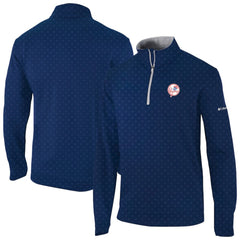 New York Yankees Wickham Hills Omni-Wick Quarter-Zip Jacket Navy | Columbia