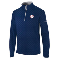 New York Yankees Wickham Hills Omni-Wick Quarter-Zip Jacket Navy | Columbia