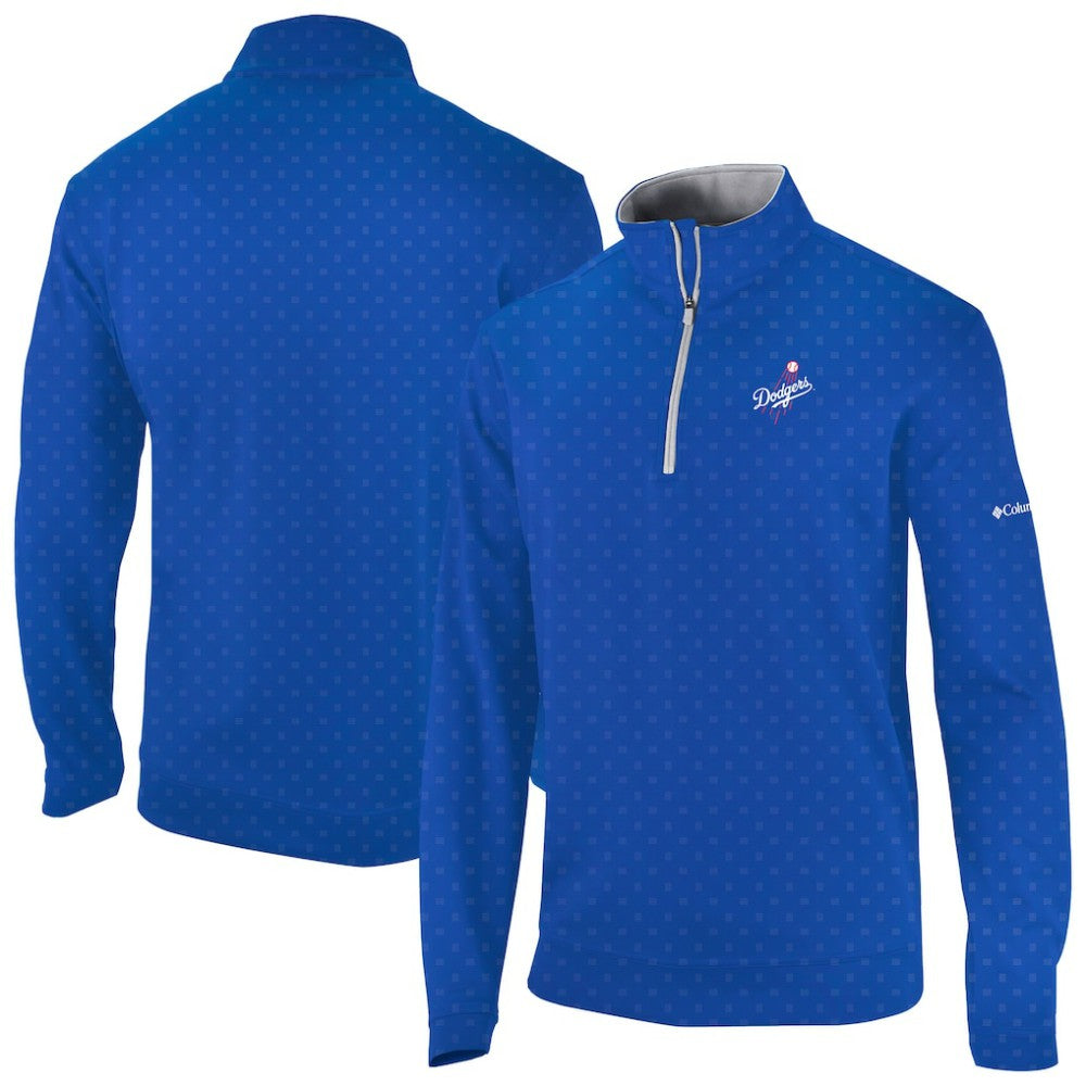 Los Angeles Dodgers Wickham Hills Omni-Wick Quarter-Zip Jacket Royal | Columbia